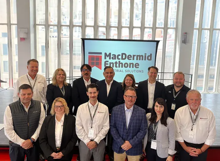 MacDermid Enthone team photo from the sustainability summit