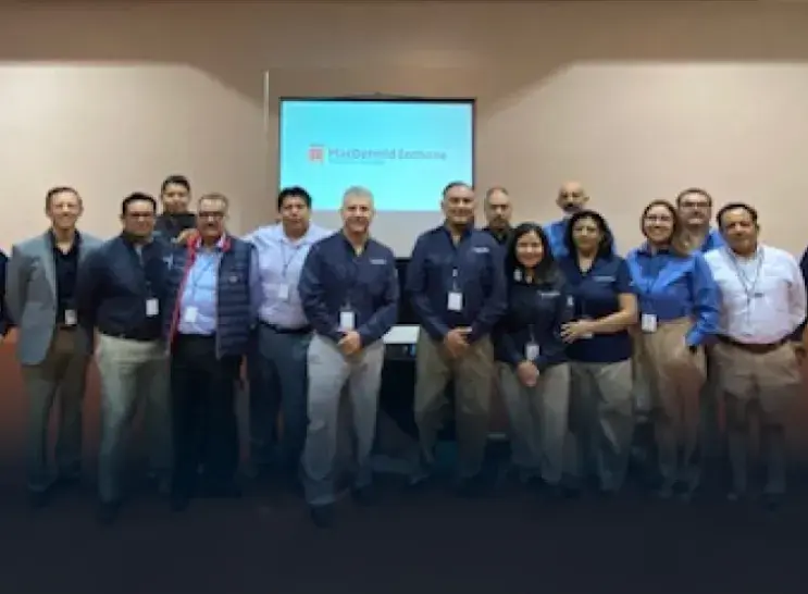 Team photo from sustainability summit