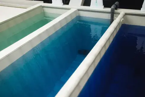 freshly prepared surface conditioning bath, industrial scale