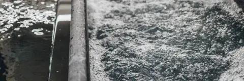 Industrial scale POP  bath from above