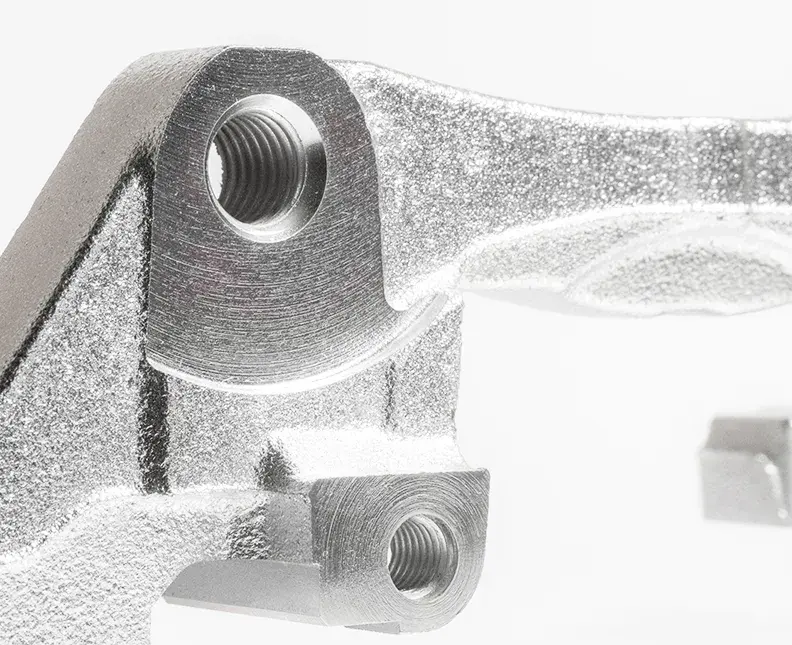 zoom on a car break treated with Kenlevel 019-LF Economic Acidic Zinc Plating Process