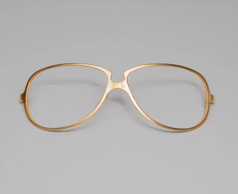 Gold Plated Eye ware frame