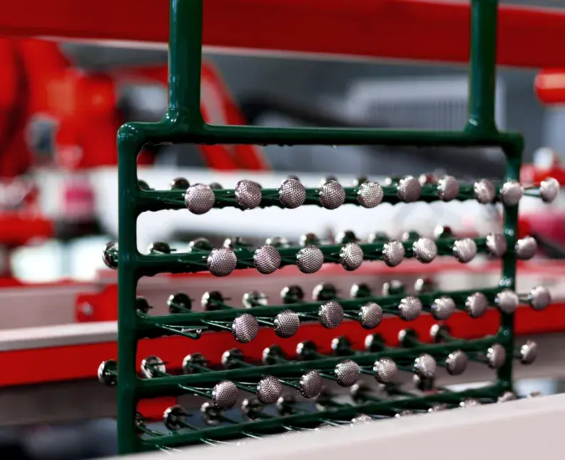pop parts on rack