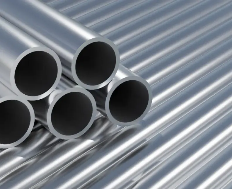 Aluminum pipes