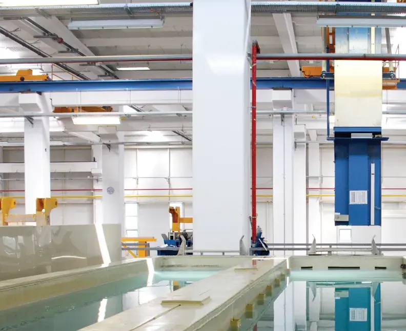 aluminum treatment plant