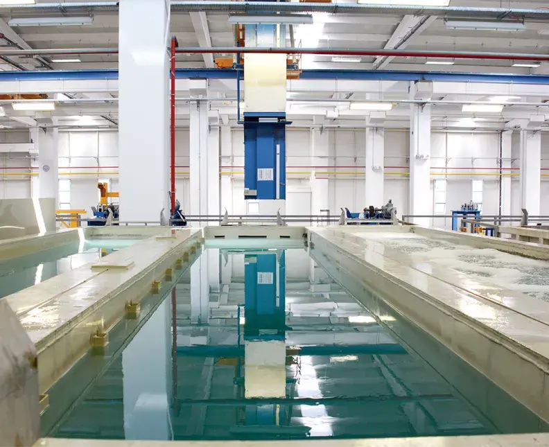 industrial scale aluminum treatment plant