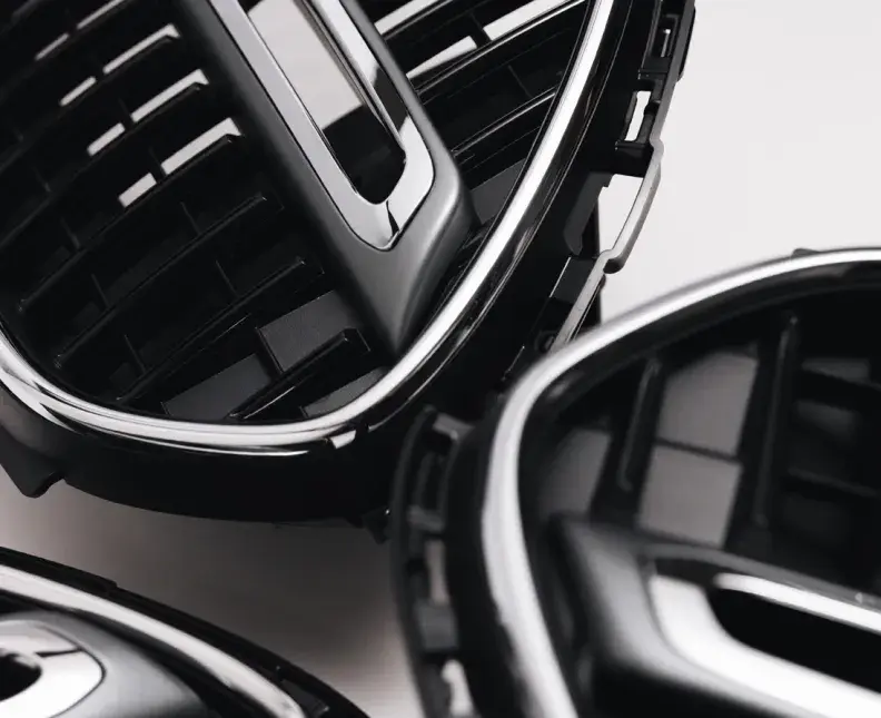 car front grill isolated